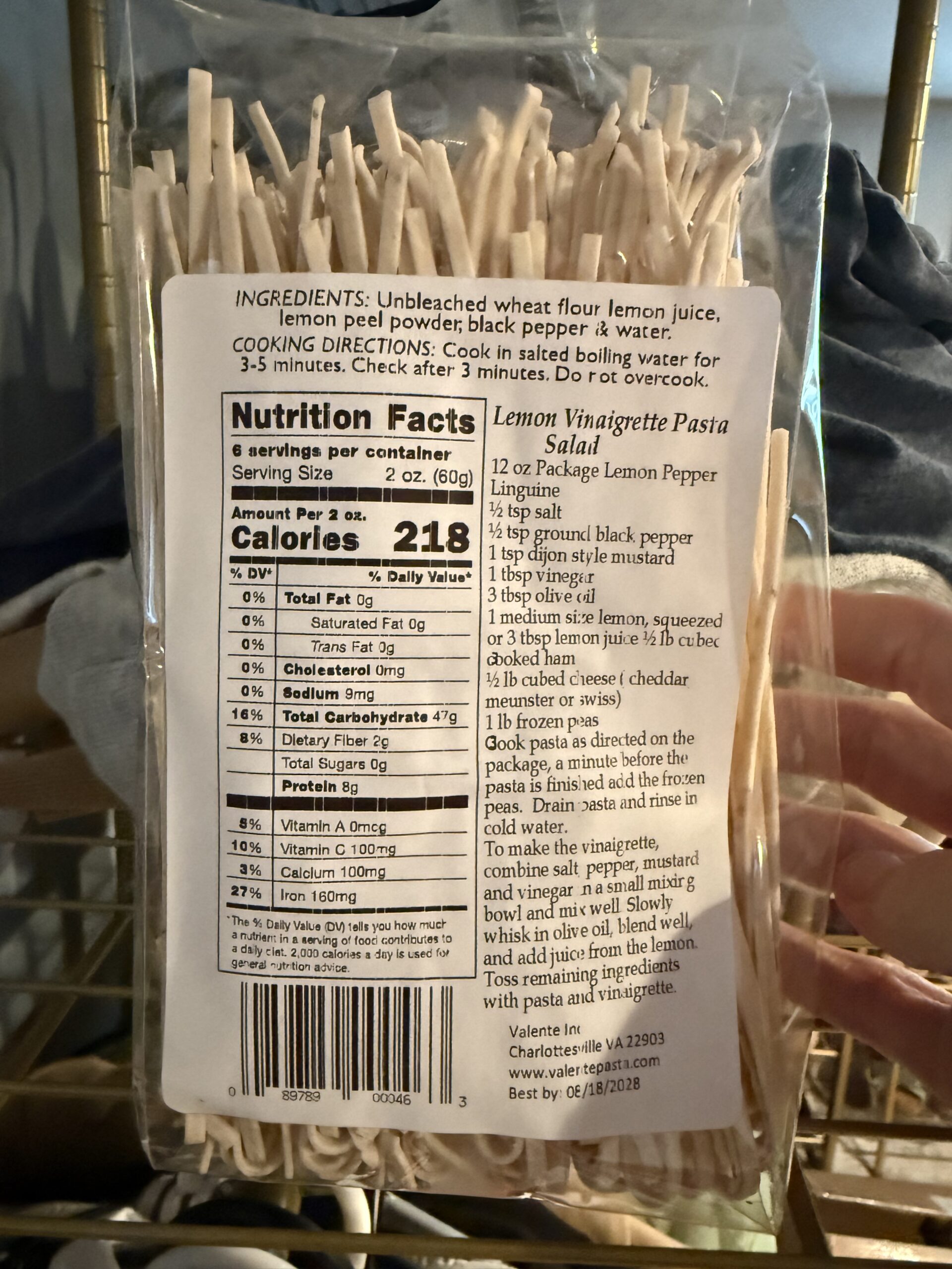 Lemon Pepper Linguine - Image 2